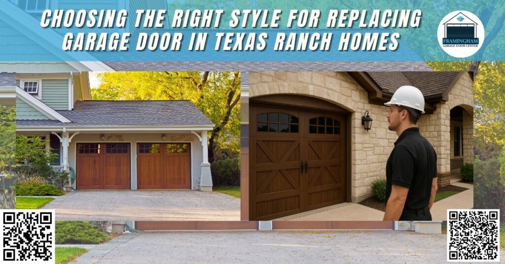 Choosing The Right Style For Replacing Garage Door In Massachusetts Ranch Homes 7 Framingham Garage Door Center