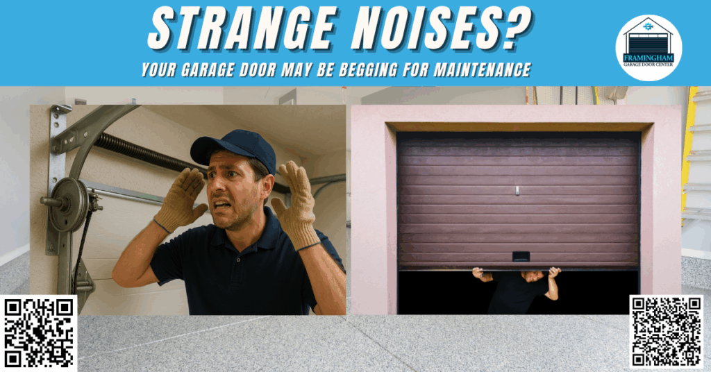 Strange Noises? Your Garage Door May Be Begging for Maintenance - Framingham Garage Door Center