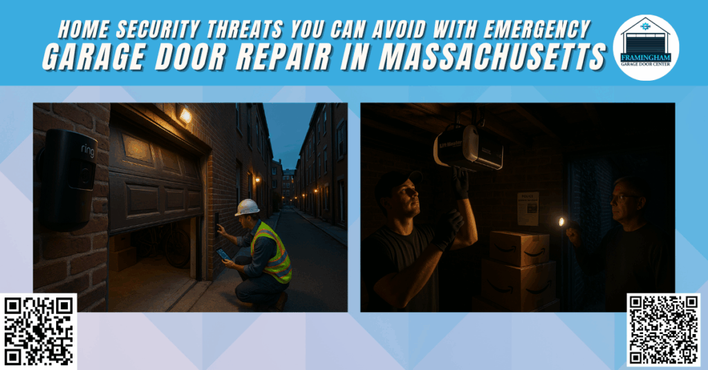 Home Security Threats You Can Avoid with Emergency Garage Door Repair in Massachusetts - Framingham Garage Door Center
