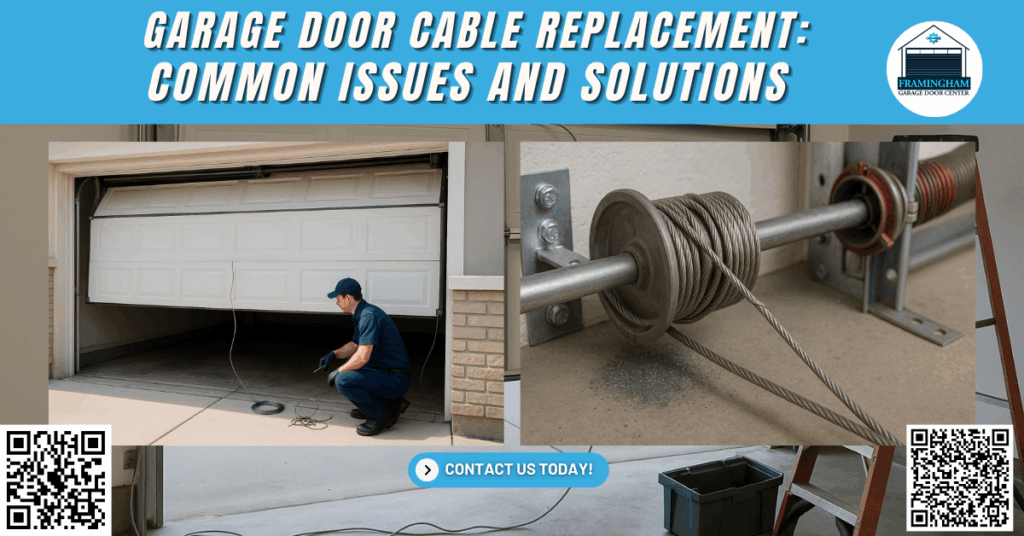 Garage Door Cable Replacement: Common Issues and Solutions - Framingham Garage Door Center