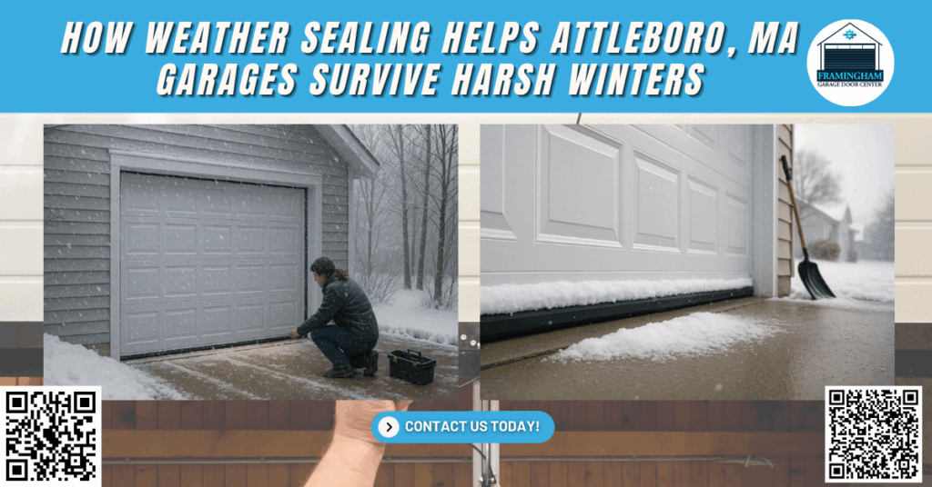 How Weather Sealing Helps Attleboro, Ma Garages Survive Harsh Winters 2 How Weather Sealing Helps Attleboro, MA Garages Survive Harsh Winters - Framingham Garage Door Center