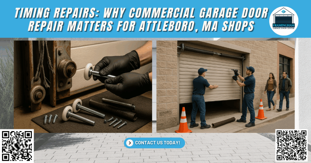 Timing Repairs: Why Commercial Garage Door Repair Matters for Attleboro, MA Shops