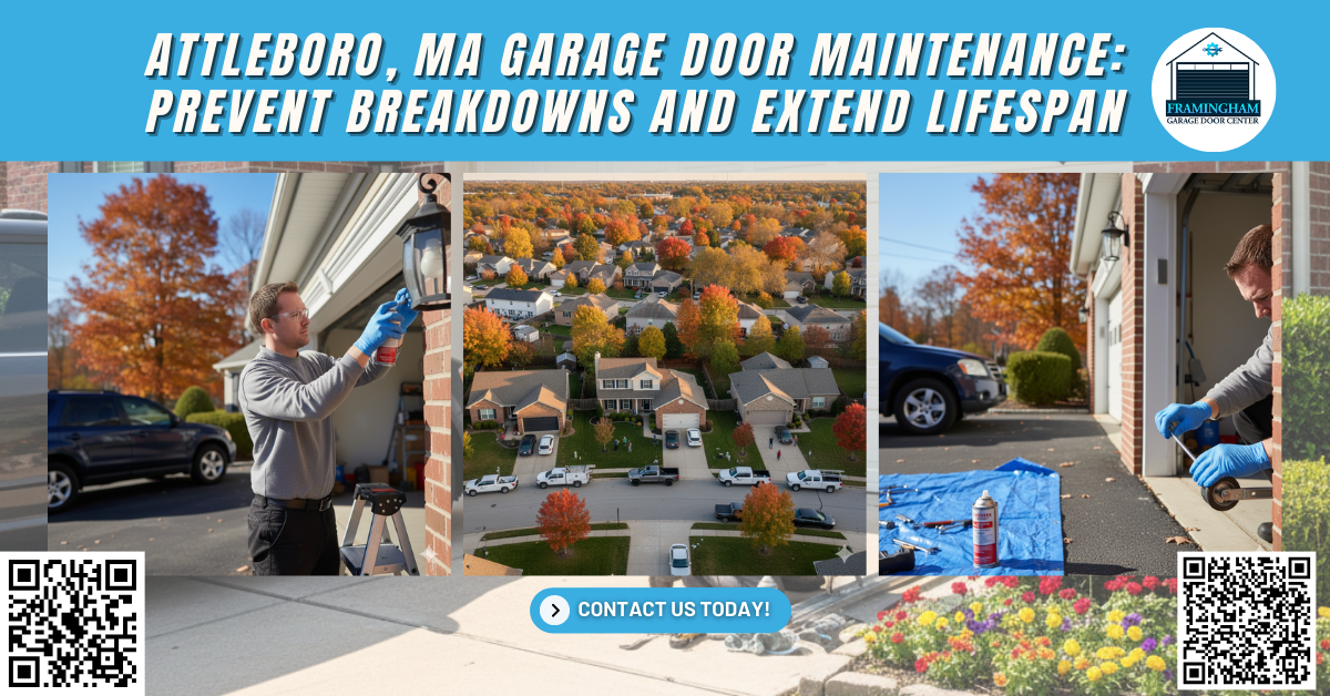 Attleboro, MA Garage Door Maintenance: Prevent Breakdowns and Extend Lifespan