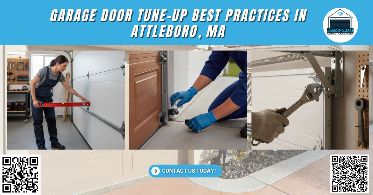 Garage Door Tune-Up Best Practices in Attleboro, MA